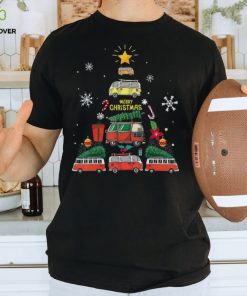 Camper Christmas Tree T Shirt Family Xmas Shirts Gifts For Camping Lovers