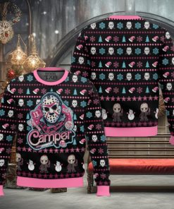 Camper Jason Voorhees Ugly Sweater