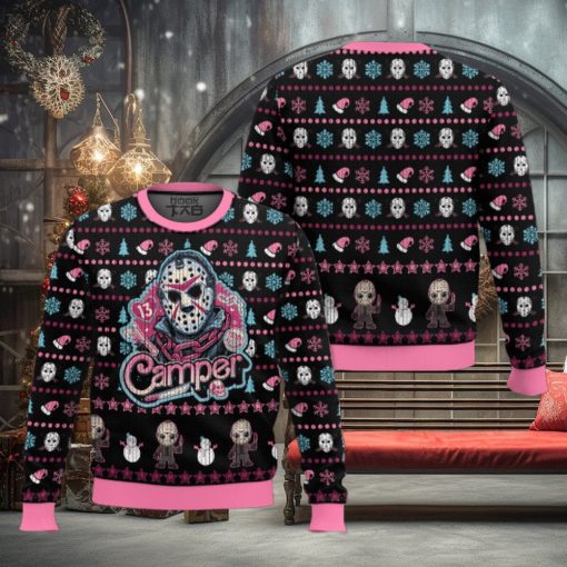 Camper Jason Voorhees Ugly Sweater