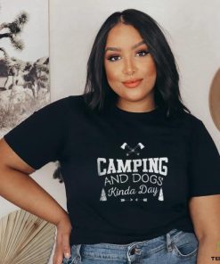 Camping And Dogs Kinda Day Classic T Shirt