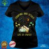 Camping and dogs life is sweet hoodie, sweater, longsleeve, shirt v-neck, t-shirt