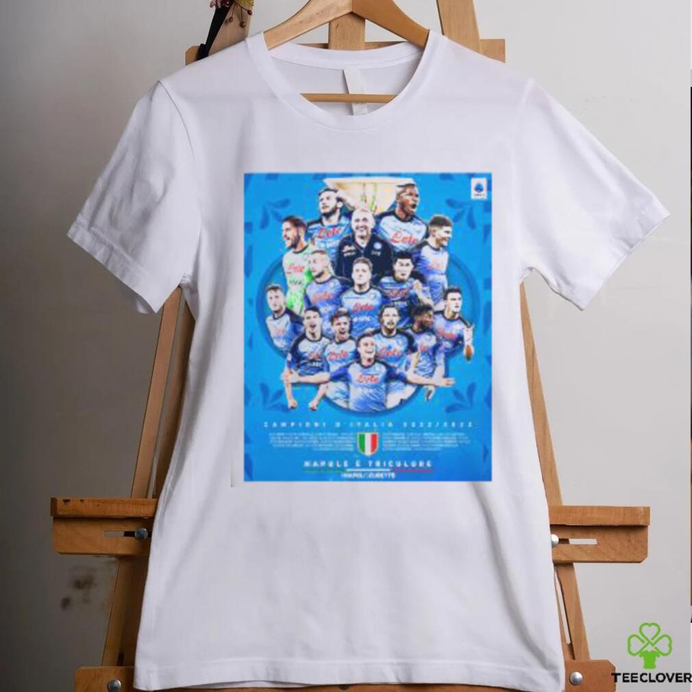Campioni D’Italia 2022 – 2023 SSC Napoli poster shirt Campioni D’Italia 2022 – 2023 SSC Napoli poster shirt