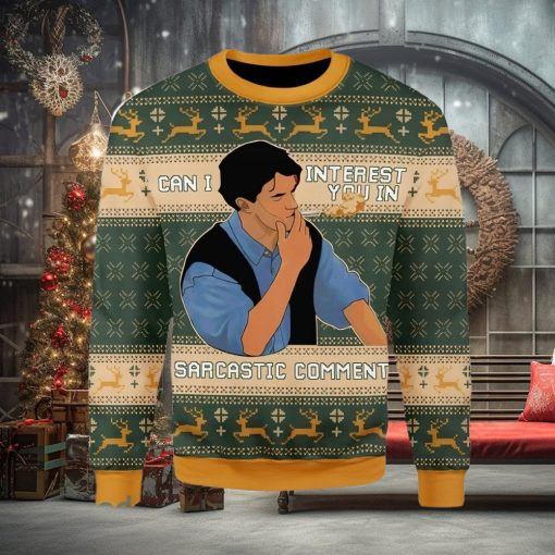 Can I Interest You In A Sarcastic Comment Ugly Christmas Sweater Xmas Gift Men And Women Christmas Sweater