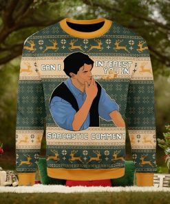 Can I Interest You In A Sarcastic Comment Ugly Christmas Sweater Xmas Gift Men And Women Christmas Sweater