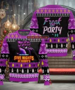 Can You Survive Five Nights At Diddy Chirstmas Gifts 2024 Xmas For Family And Friends Ugly Sweater