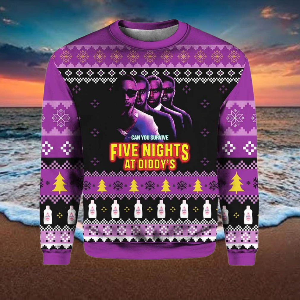 Can You Survive Five Nights At Diddys Ugly Christmas Sweater Can You Survive Five Nights At Diddys Ugly Christmas Sweater