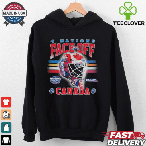 Canada 2025 4 Nations Face Off Goalie Mask T Shirt