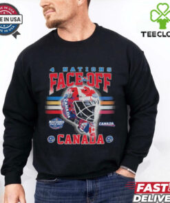 Canada 2025 4 Nations Face Off Goalie Mask T Shirt