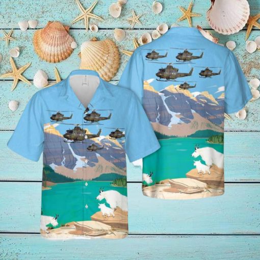 Canada Bell CH 146 Griffon Helicopter Hawaiian Shirt Men And Women Gift Aloha Beach