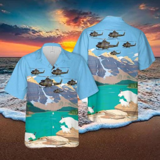 Canada Bell CH 146 Griffon Helicopter Hawaiian Shirt Men And Women Gift Aloha Beach