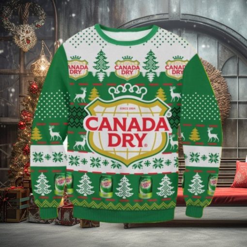 Canada Dry Ginger Ale Christmas Ugly Sweater Gift For Men And Women