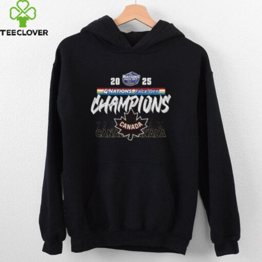 Canada Nhl 4 Nations Face Off Champions 2025 Shirt