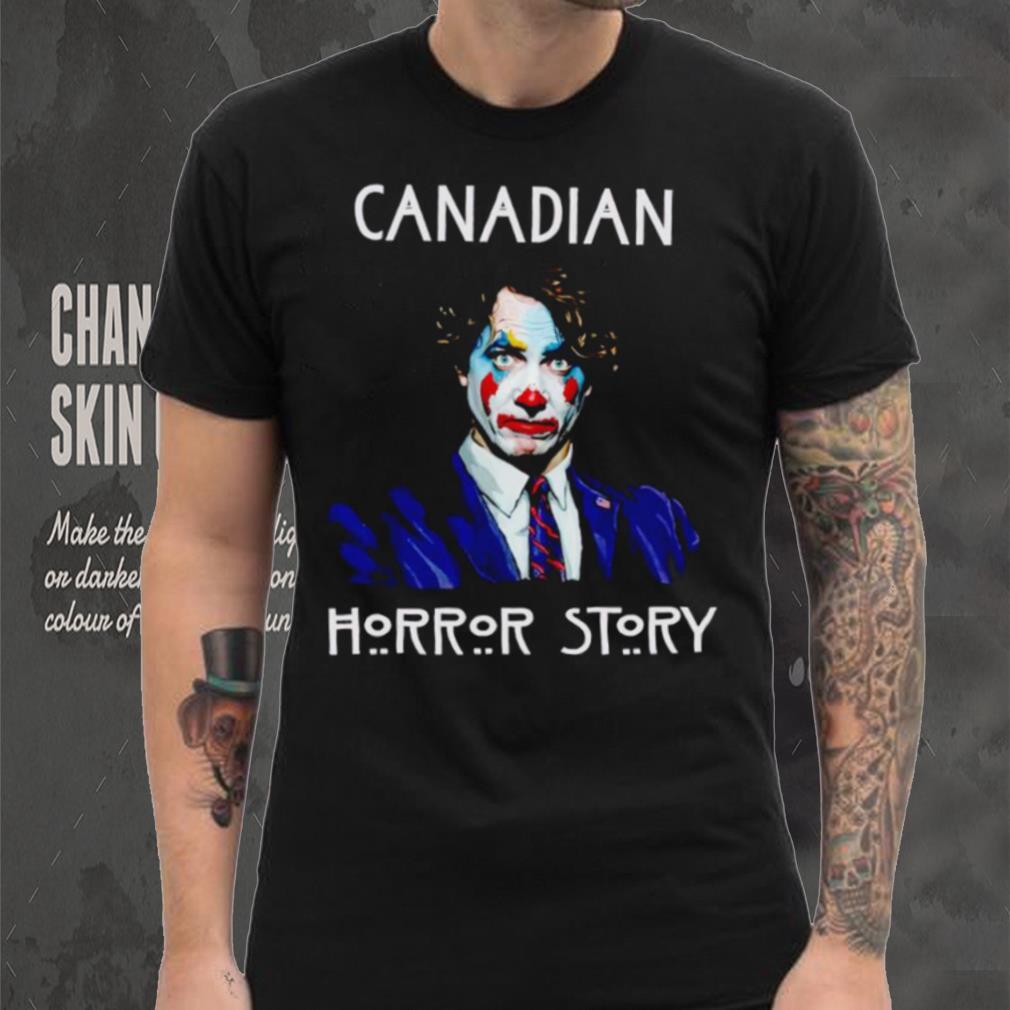 Canada Trudeau Clown Horror Story shirt Canada Trudeau Clown Horror Story shirt