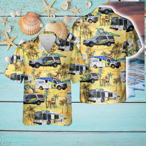 Canada York Region Paramedic Services Hawaiian Shirt Men And Women Gift Aloha Beach