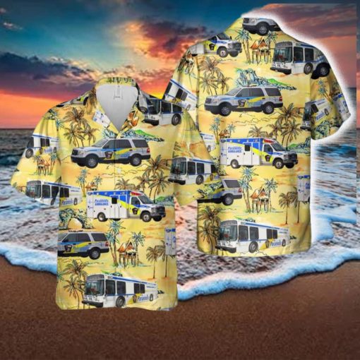 Canada York Region Paramedic Services Hawaiian Shirt Men And Women Gift Aloha Beach