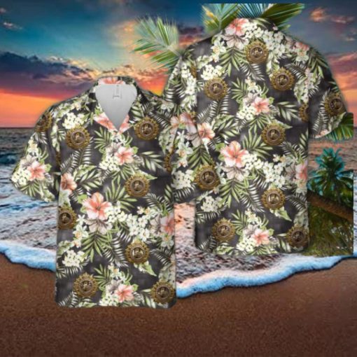 Canadian Army (Canadian Militia) 4th Hussars of Canada Hawaiian Shirt Aloha Beach Summer Shirt