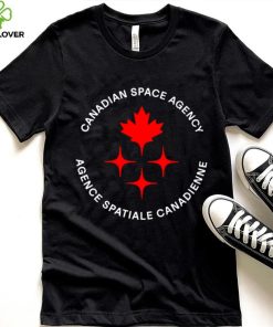 Canadian Space Agency Agence Spatiale Canadienne shirt