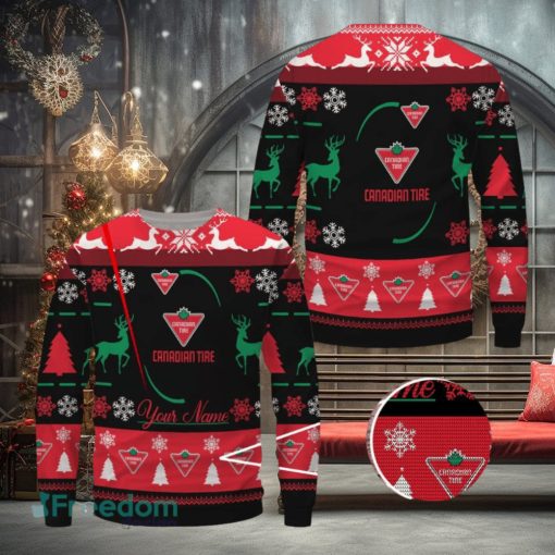 Canadian Tire Christmas Ugly Sweater 3D For Men And Women Uniform