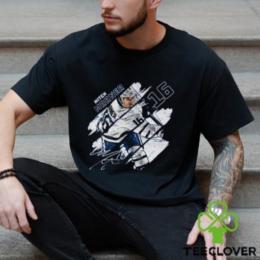 Canadian professional ice hockey right winger Toronto Maple Leafs mitch marner stripes T Shirt