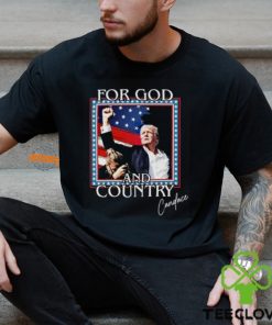 Candace Owens For God And Country Trump Shirt