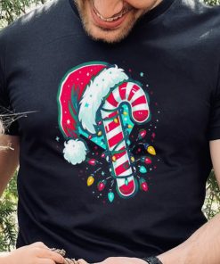 Candy Cane Crew Christmas Lights Family Matching Xmas Shirt