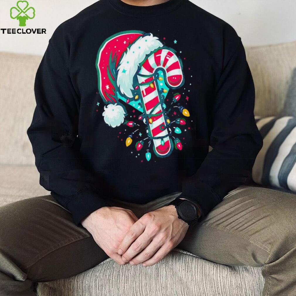 Candy Cane Crew Christmas Lights Family Matching Xmas Shirt Candy Cane Crew Christmas Lights Family Matching Xmas Shirt