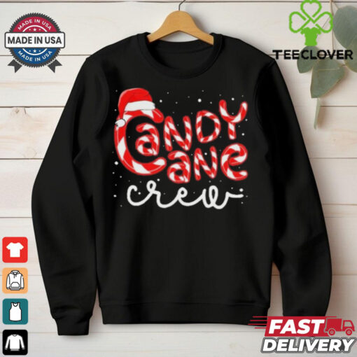 Candy Cane Crew Christmas Squad Xmas Shirt