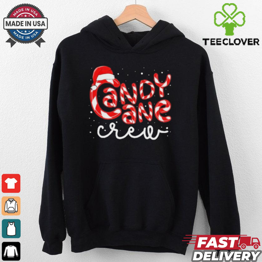 Candy Cane Crew Christmas Squad Xmas Shirt Candy Cane Crew Christmas Squad Xmas Shirt