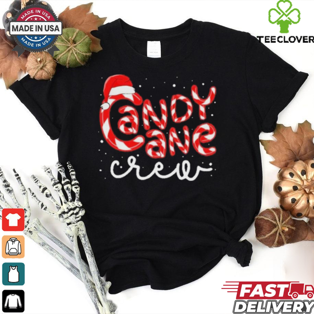 Candy Cane Crew Christmas Squad Xmas Shirt Candy Cane Crew Christmas Squad Xmas Shirt