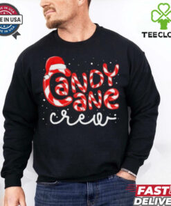 Candy Cane Crew Christmas Squad Xmas Shirt