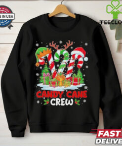Candy Cane Crew Christmas Xmas Shirt