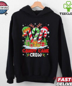 Candy Cane Crew Christmas Xmas Shirt