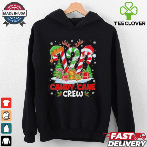 Candy Cane Crew Christmas Xmas Shirt