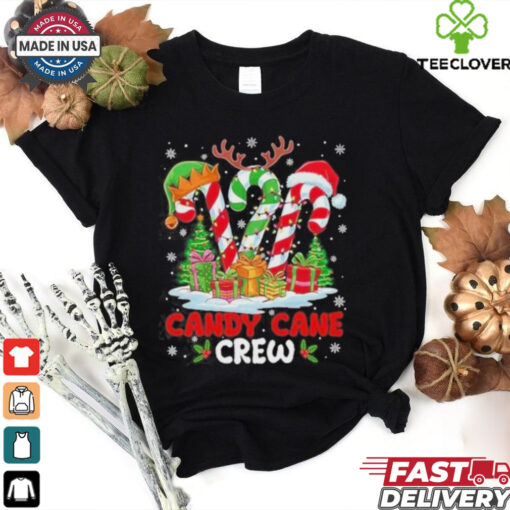 Candy Cane Crew Christmas Xmas Shirt