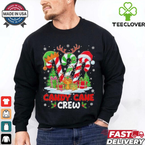 Candy Cane Crew Christmas Xmas Shirt