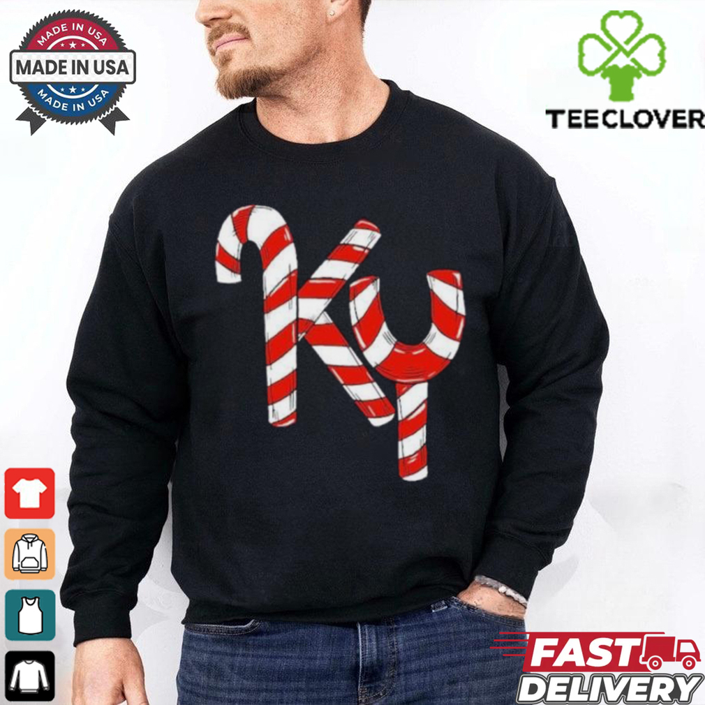 Candy Cane KY Kentucky Christmas shirt Candy Cane KY Kentucky Christmas shirt