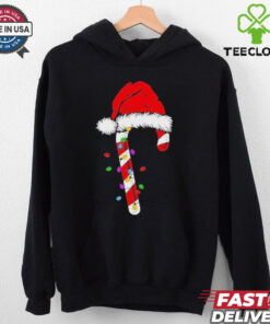 Candy Cane Santa Christmas Shirt