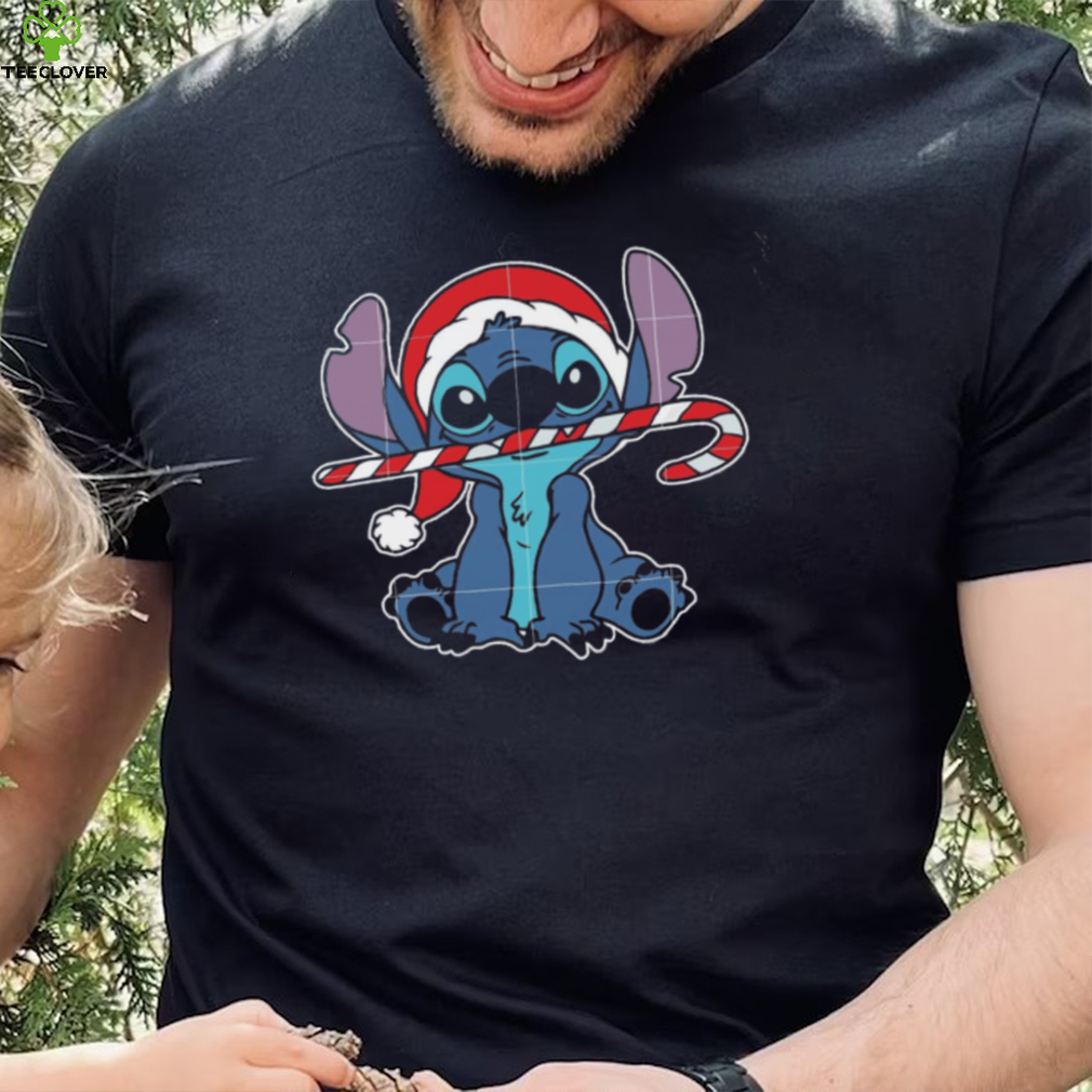 Candy Tree Santa Hat Present Holiday Stitch Christmas Sweatshirt Candy Tree Santa Hat Present Holiday Stitch Christmas Sweatshirt