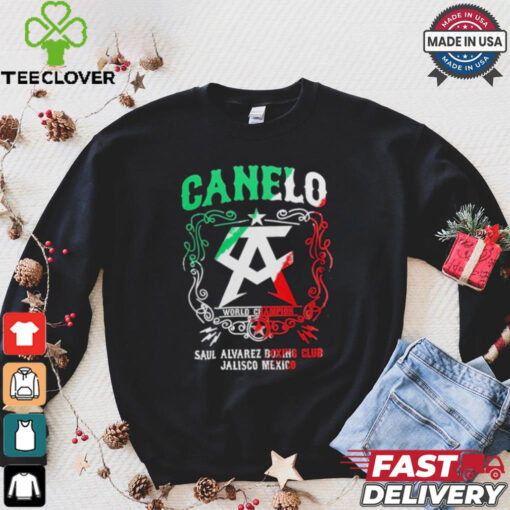 Canelo World Champion Saul Alvarez Boxing Club Jalisco Mexico Shirt