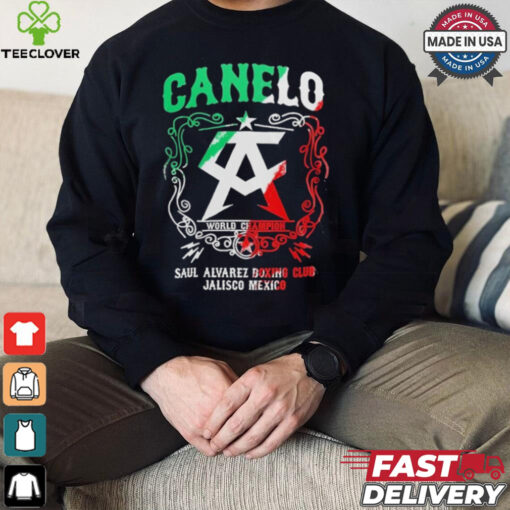 Canelo World Champion Saul Alvarez Boxing Club Jalisco Mexico Shirt