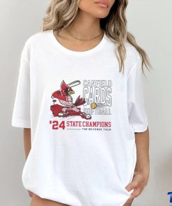Canfield Cardinals softball state champions the revenge tour 2024 hoodie, sweater, longsleeve, shirt v-neck, t-shirt