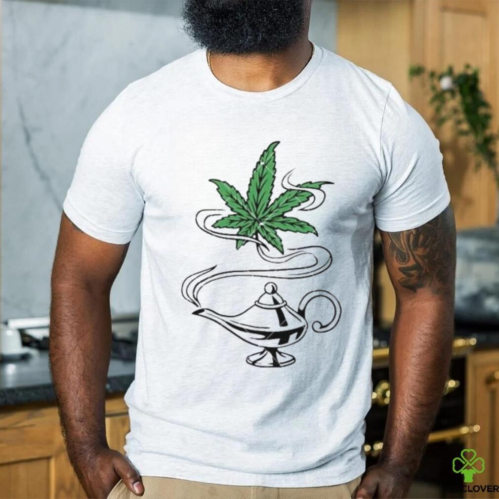 Cannabis Magic Lamp Funny Weed Dope Leaf shirt Cannabis Magic Lamp Funny Weed Dope Leaf shirt