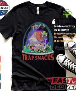 Cannabis Trap Snacks logo shirt