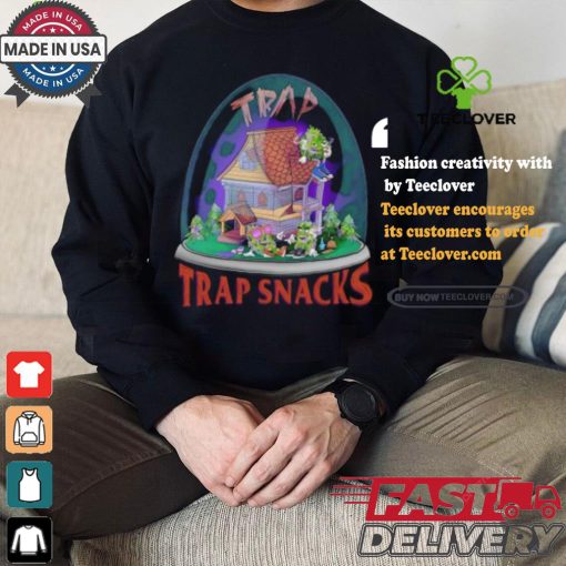Cannabis Trap Snacks logo shirt