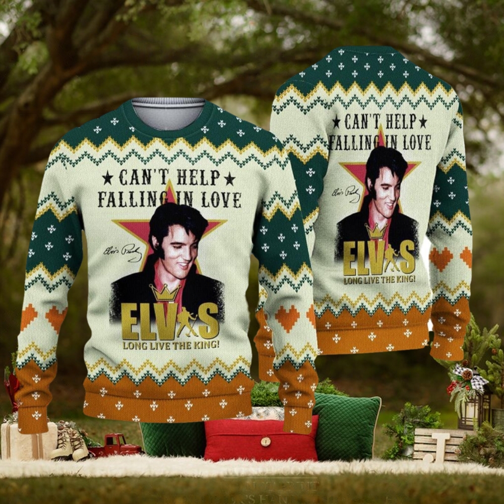 Cant Help Falling In Love Ugly Christmas Sweater Cant Help Falling In Love Ugly Christmas Sweater