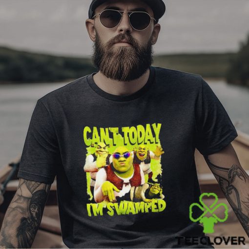 Can’t Today I’m Swamped Shrek vintage shirt