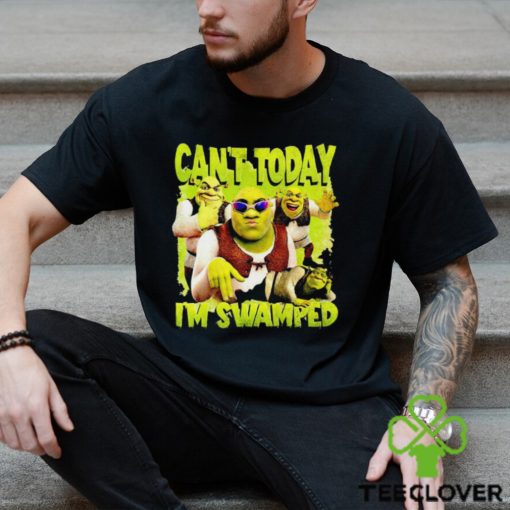 Can’t Today I’m Swamped Shrek vintage shirt