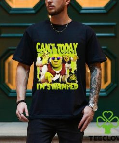 Can’t Today I’m Swamped Shrek vintage shirt