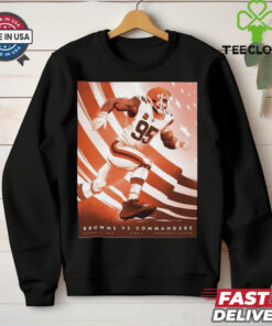 Capital City Clash Game 5 Cleveland Browns vs. Washington Commanders Oct 6 2024 Northwest Stadium t hoodie, sweater, longsleeve, shirt v-neck, t-shirt