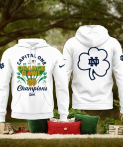 Capital One 2025 Orange Bowl Champions Notre Dame Fighting Irish Limited Edition Hoodie